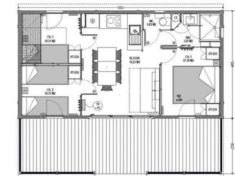 CHALET 7 personnes - Confort 38-3