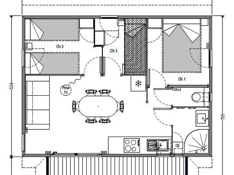 CHALET 6 personnes - Chalet Détente