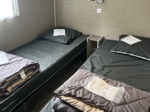 MOBILHOME 6 personnes - Mobilhome avec terrasse couverte 3 chambres