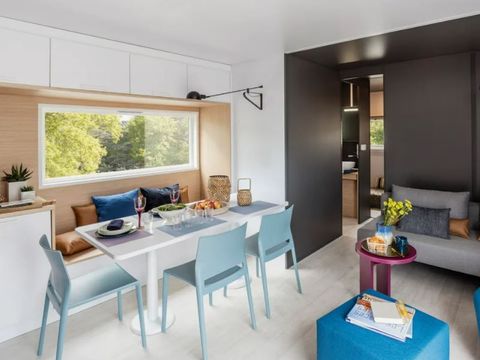 MOBILHOME 6 personnes - EXCLUSIF 3 chambres Jacuzzi avec suite parentale