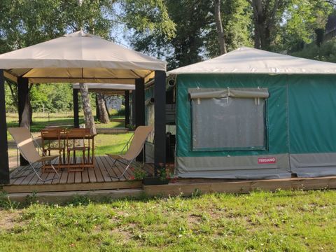 BUNGALOW TOILÉ 4 personnes - Bungalow toilé 4 personnes