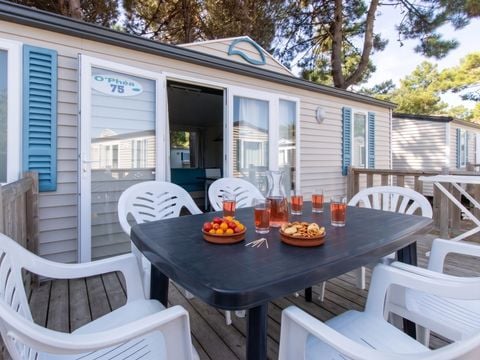 MOBILHOME 6 personnes - En arrivée samedi (4 adultes + 2 enfants)