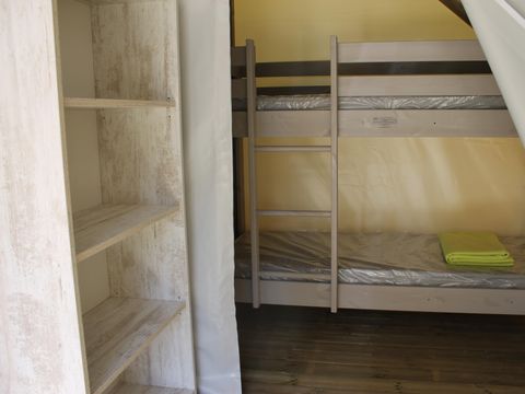 TENTE TOILE ET BOIS 4 personnes - Ecolodge confort 21m² (sans sanitaires)