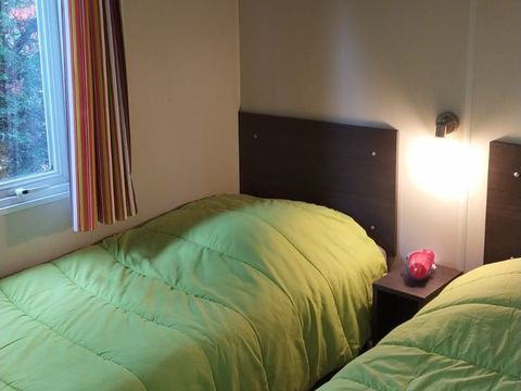 MOBILHOME 5 personnes - Confort 29m² (2 chambres ) + Terrasse couverte + Clim