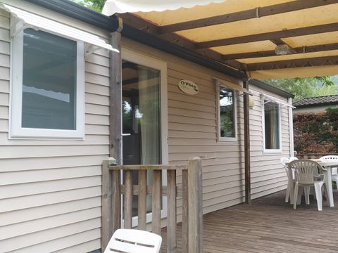 MOBILHOME 6 personnes - Family Confort 32m² (3 chambres) + Terrasse couverte + Clim