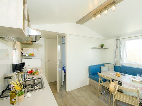 MOBILHOME 6 personnes - Comfort | 2 Ch. | 4/6 Pers. | Petite Terrasse | Clim.