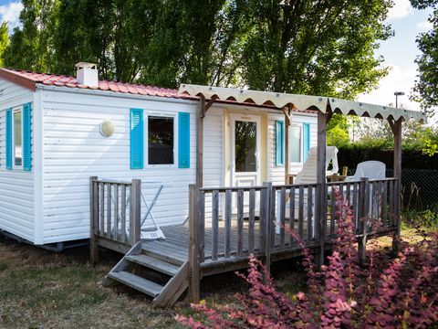 MOBILHOME 6 personnes - Comfort XL | 3 Ch. | 6 Pers. | Terrasse surélevée