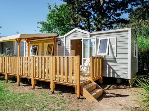 Mobilhome 6 personnes - Mobil-home | Classic | 3 Ch. | 6 Pers. | Terrasse surélevée | TV