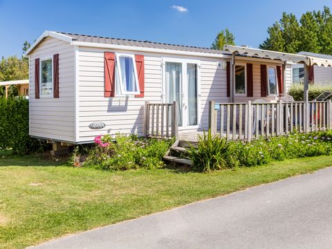 Mobilhome 6 personnes - Mobil-home | Classic XL | 3 Ch. | 6 Pers. | Terrasse surélevée | TV