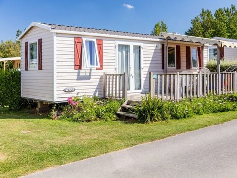 Mobilhome 6 personnes - Mobil-home | Comfort | 3 Ch. | 6 Pers. | Terrasse surélevée | 1 SDB