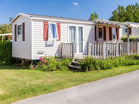 MOBILHOME 6 personnes - Confort | 3 Chambres | 6 Couchages | Terrasse couverte | 1 Salle de bain