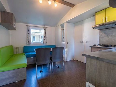 MOBILHOME 6 personnes - Confort | 3 Chambres | 6 Couchages | Terrasse couverte | 1 Salle de bain