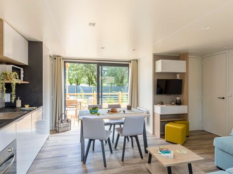 MOBILHOME 6 personnes - Palma Premium 39m² avec TV - 3 chambres - 2 salles de bain