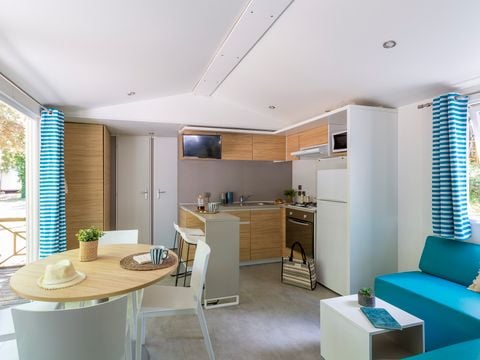 MOBILHOME 4 personnes - Cottage Select TV Clim Plancha Wifi - 2 chambres - 4 pers.