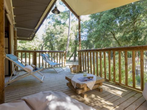 TENTE 6 personnes - Tente Lodge 6 pers 3 Ch 1 Sdb ***