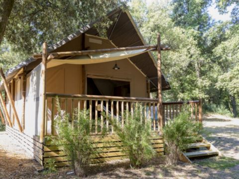 TENTE 6 personnes - Tente Lodge 6 pers 3 Ch 1 Sdb ***