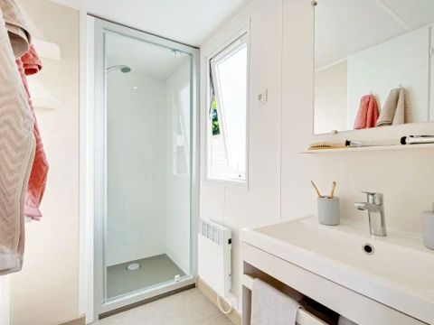 MOBILHOME 6 personnes - Mobil Home Aqua 2 chambres 4/6 personnes TV