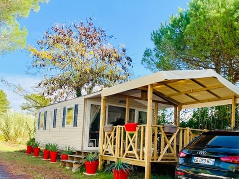 MOBILHOME 4 personnes - MOBIL-HOME B25 - 2 CH - 4 pers - 35m2 4 pers