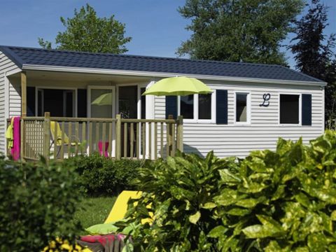 MOBILHOME 6 personnes - Classique 3 chambres terrasse semi intégrée 