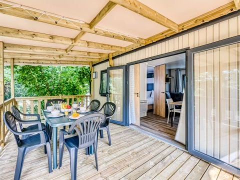 MOBILHOME 6 personnes - Premium 4 Pièces 6 Personnes Climatisé + TV