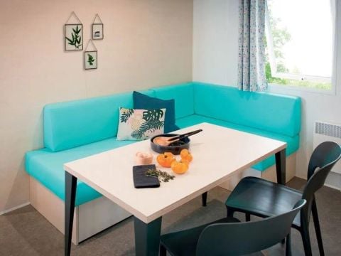 MOBILHOME 6 personnes - Mobil Home Aqua 2ch 4/6pers Terrasse Semi-couverte