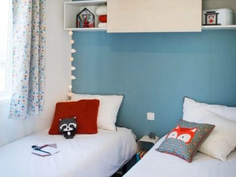 MOBILHOME 6 personnes - Mobil Home Aqua 2ch 4/6pers Terrasse Semi-couverte