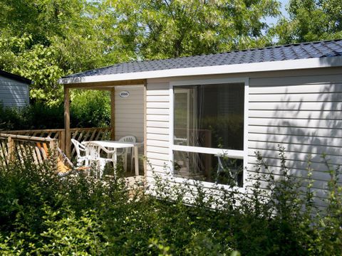 Mobilhome 4/5 personnes - Loggia Privilège 26 m² - 2 chambres - TV - Lave-vaisselle
