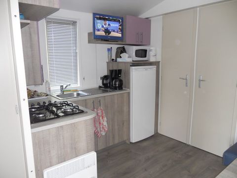 Mobilhome 4/5 personnes - Loggia Privilège 26 m² - 2 chambres - TV - Lave-vaisselle