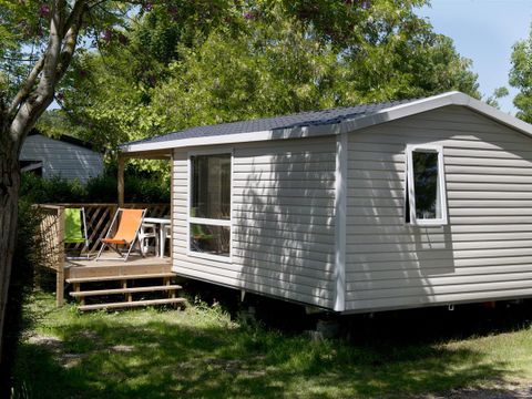 Mobilhome 4/5 personnes - Loggia Privilège 26 m² - 2 chambres - TV - Lave-vaisselle