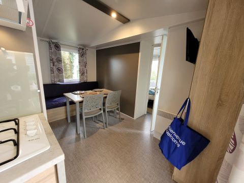 Mobilhome 4 personnes - Happy 26m² - 2 chambres - TV