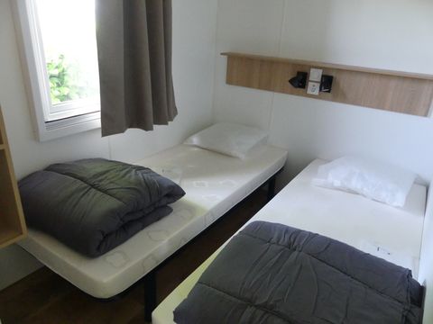 Mobilhome 4 personnes - Cosy Home Flower 29m² - 2 chambres - CLIM - TV - Lave-vaisselle