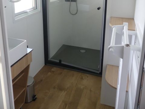 MOBILHOME 4 personnes - Cosy Home Flower 29m² (2ch - 4 pers) + CLIM + TV + LV