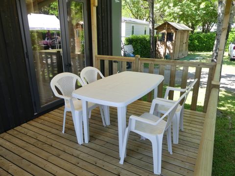 Mobilhome 4 personnes - Cosy Home Flower 29m² - 2 chambres - CLIM - TV - Lave-vaisselle