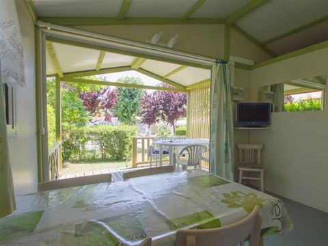Chalet 5 personnes - 25 m² - 2 chambres - TV