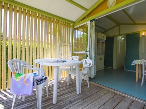 Chalet 5 personnes - 25 m² - 2 chambres - TV