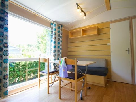 Mobilhome 4/5 personnes - Loggia 26 m² - 2 chambres - TV