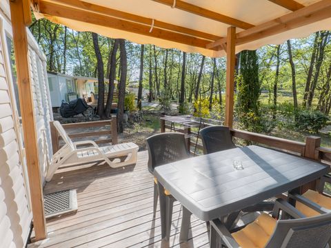 MOBILHOME 4 personnes - CONFORT avec climatisation