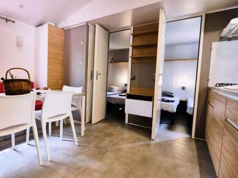 MOBILHOME 6 personnes - Mobil-Home Cosy 4 Pièces 6 Personnes Climatisé
