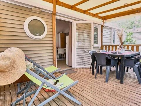 MOBILHOME 6 personnes - Mobil-Home Cosy 4 Pièces 6 Personnes Climatisé