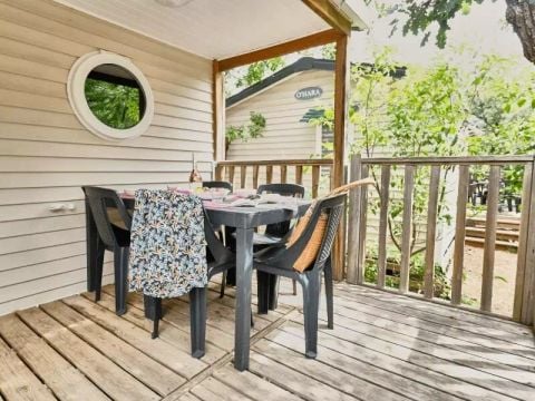 MOBILHOME 5 personnes - Mobil-home Cosy 3 Pièces 5 Personnes Climatisé