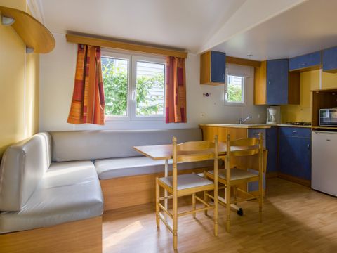 MOBILHOME 4 personnes - Mobil-home 2 chambres CONFORT - terrasse semi-couverte