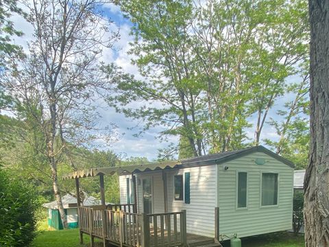 MOBILHOME 4 personnes - Mobil-home 2 chambres PETIT - terrasse semi-couverte