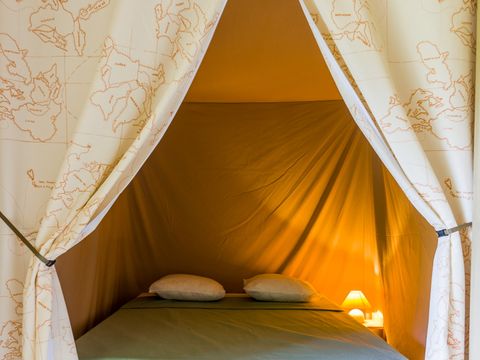 TENTE TOILE ET BOIS 4 personnes - Tente Lodge Canada 2 chambres