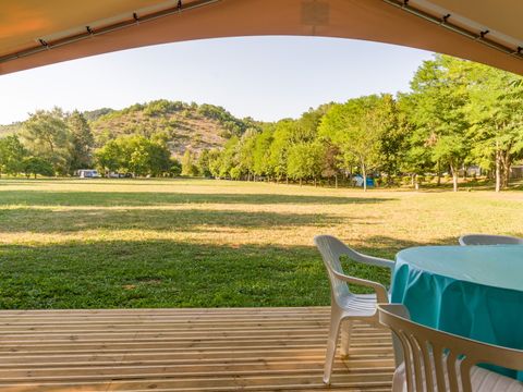 TENTE TOILE ET BOIS 4 personnes - Tente Lodge Canada 2 chambres