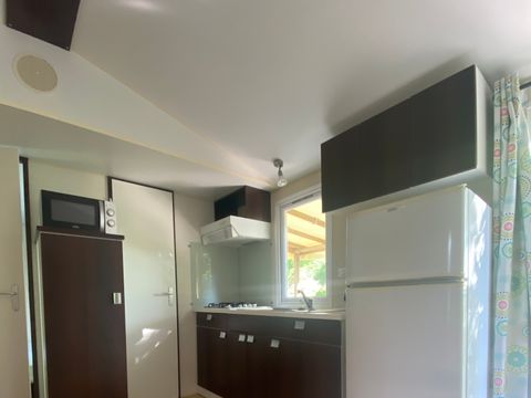 MOBILHOME 6 personnes - 3 chambres - terrasse semi-couverte