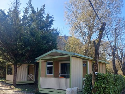 CHALET 2 personnes - CONFORT TINY 20m²  Terrasse couverte + Climatisation