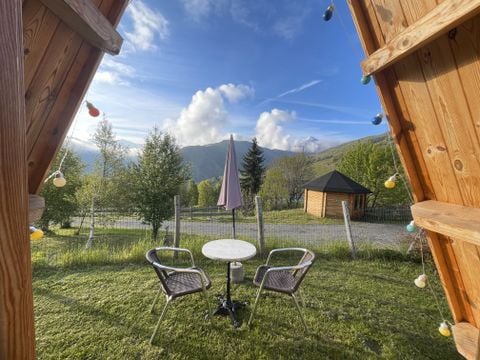 HÉBERGEMENT INSOLITE 3 personnes - CHALET TRAPPEUR CHEVREUIL 15 m²