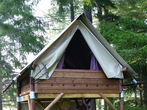 Hébergement 2 personnes - CHALET TRAPPEUR BIVOUAC CHEVREUIL 5 m²