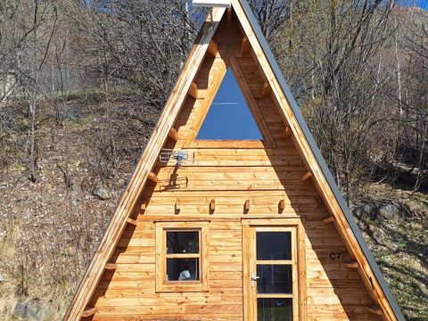 HÉBERGEMENT INSOLITE 2 personnes - CHALET TIPI EDELWEISS 20 m²