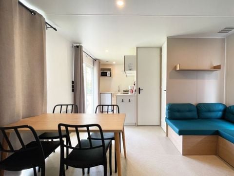 Mobilhome 4 personnes - 2 chambres - Premium vue sur Loire